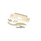 Trans Atlantic Co. SVB Series Standard-Duty Commercial Cylindrical Knob, Grade 2 Privacy in Bright Brass DL-SVB40-US3 - alternate 3